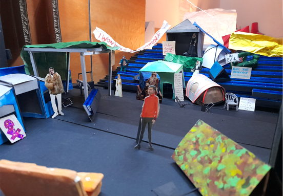 Ein Chor stürmt das Capitol und filmt sich dabei selbst